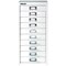 Bisley 10 Multidrawer Cabinet, Chalk White