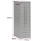 Bisley 15 Multidrawer Cabinet, Grey