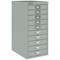 Bisley 10 Multidrawer Cabinet, Silver Bisley 10 Multidrawer Cabinet, Silver