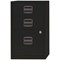 Bisley A4 Home Filing Cabinet, 3 Drawer, Black