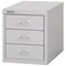 Bisley 3 Multidrawer Cabinet, Grey