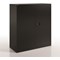 Bisley Low Metal Cupboard, Supplied Empty, 1000mm High, Black