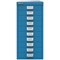 Bisley 10 Multidrawer Cabinet, Azure Blue Bisley 10 Multidrawer Cabinet, Azure Blue
