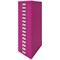 Bisley 15 Multidrawer Cabinet, Fuchsia Bisley 15 Multidrawer Cabinet, Fuchsia