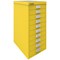 Bisley 10 Multidrawer Cabinet, Yellow