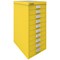 Bisley 10 Multidrawer Cabinet 279x380x590mm Canary Yellow BY78744