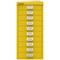 Bisley 10 Multidrawer Cabinet, Yellow