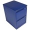 Bisley Foolscap Filing Cabinet, 2 Drawer, Blue