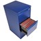 Bisley Foolscap Filing Cabinet, 3 Drawer, Blue