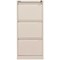 Bisley Foolscap Filing Cabinet, 3 Drawer, Chalk White