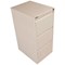 Bisley Foolscap Filing Cabinet, 3 Drawer, Chalk White