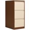 Bisley Foolscap Filing Cabinet, 3 Drawer, Coffee and Cream