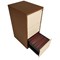 Bisley Foolscap Filing Cabinet, 3 Drawer, Coffee and Cream