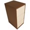 Bisley Foolscap Filing Cabinet, 3 Drawer, Coffee and Cream