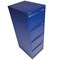 Bisley Foolscap Filing Cabinet, 4 Drawer, Blue