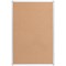 Bi-Office Earth Maya Cork Noticeboard, 1800x900mm, Aluminium Frame