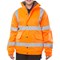 Beeswift High Visibility Fleece Lined Bomber Jacket, Orange, Medium Beeswift High Visibility Fleece Lined Bomber Jacket, Orange, Medium