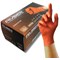 Amber Nitrile Gloves Orange XL Pack of 100