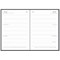 Collins A5 Desk Diary, Week To View, Black, 2024