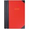 Collins A4 Desk Diary, 2 Pages Per Day, Black/Red, 2026