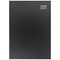 Collins 2020 A4 Diary, 2 Pages Per Day, Black