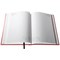 Collins A5 Desk Diary Day Per Page Red 2022