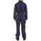 Beeswift Cotton Drill Boilersuit, Navy Blue, 42