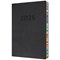 Collins Edge A5 Diary, Day Per Page, Charcoal, 2026