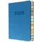 Collins Edge Rainbow A5 Appointment Diary, Day Per Page, Blue, 2026 Collins Edge Rainbow A5 Appointment Diary, Day Per Page, Blue, 2026