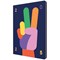 Collins A5 Peace Sign Design Diary, Week To View, Blue, 2025
