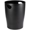 Contour Ergonomics Waste Paper Bin Black