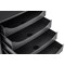 Contour Ergonomics 4 Drawer Set, Black