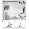 Contour Ergonomics Adjustable Metal Laptop Stand For Laptops Up To 17 Inches Black