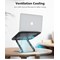Contour Ergonomics Adjustable Metal Laptop Stand For Laptops Up To 17 Inches Black