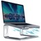 Contour Ergonomics Riser Style Laptop Stand For Laptops Up To 17 Inches Silver
