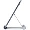 Contour Ergonomics Rotating 360 Degree Rotating Tablet/Phone Stand 4- 13 Inches Silver