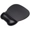 Contour Ergonomics Soft Skin Gel Mouse Mat, With Wrist Rest, Black Contour Ergonomics Soft Skin Gel Mouse Mat, With Wrist Rest, Black