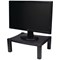 Contour Ergonomics Monitor Stand, Adjustable Height, Black