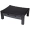 Contour Ergonomics Monitor Stand with Drawer, Adjustable Height, Black