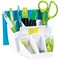 CEP Pro Gloss Desk Tidy, 7 Compartments, White