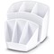 CEP Pro Gloss Desk Tidy, 7 Compartments, White