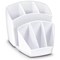 CEP Pro Gloss Desk Tidy, 7 Compartments, White
