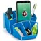 CEP Pro Gloss Desk Tidy, 7 Compartments, Blue