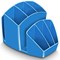 CEP Pro Gloss Desk Tidy, 7 Compartments, Blue