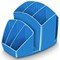 CEP Pro Gloss Desk Tidy, 7 Compartments, Blue