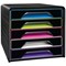 CEP Smoove 5 Drawer Set, Black & Assorted Coloured Drawers