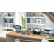 CEP Riviera 4 Drawer Set, White & Assorted Colour Drawers