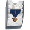 CEP Mineral Marble Wall File, 5 Compartment, Grey