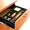 CEP Desk Drawer Organiser, 7 Compartments, Black