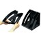 CEP Verticep 6-Section Filing Rack, Black